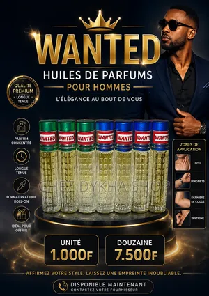 Wanted/Huiles/Hommes