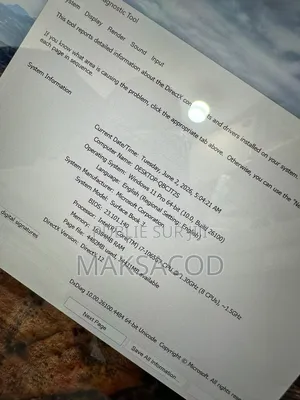Microsoft Surface Book 3 16GB Intel Core i7 SSD 256GB