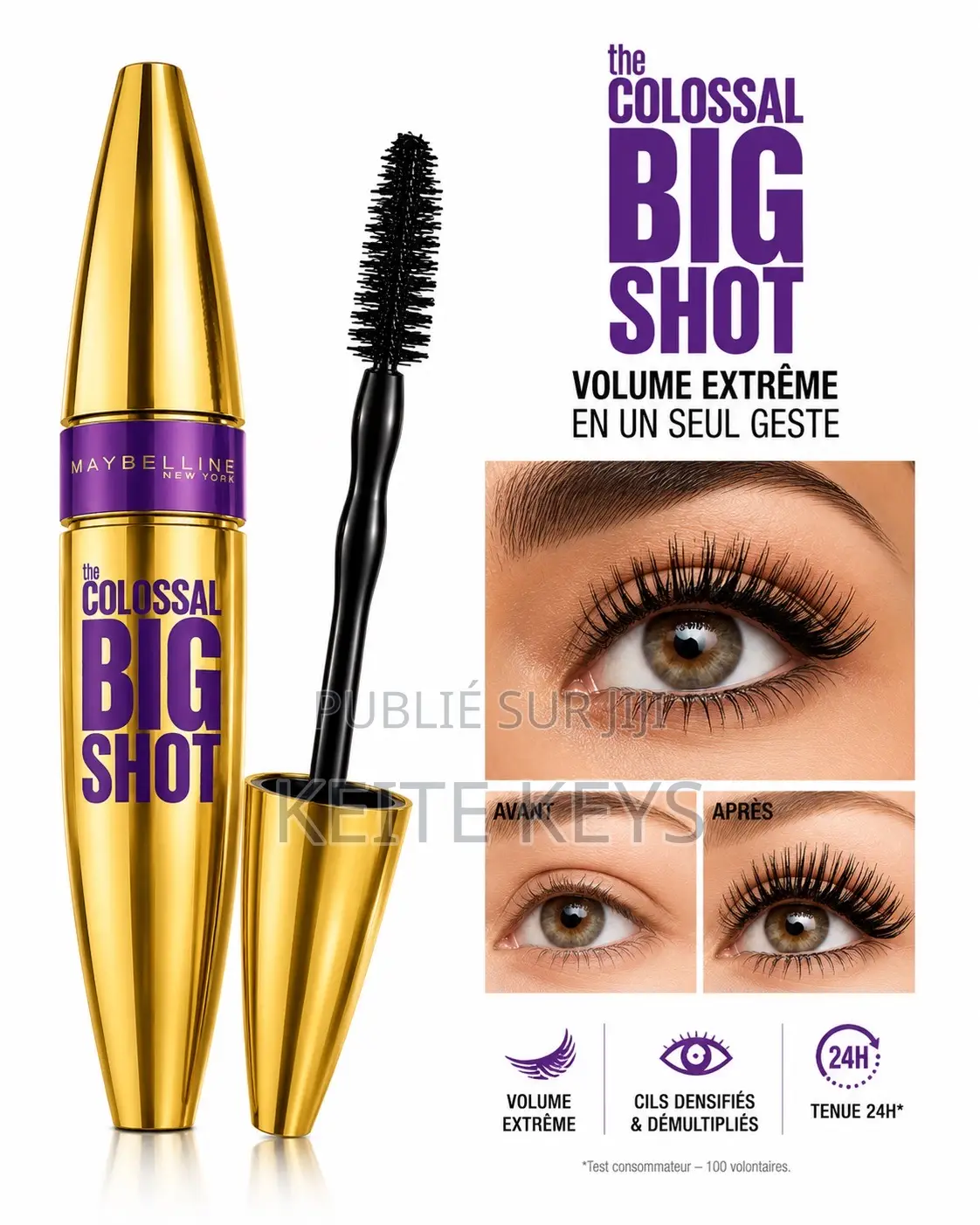 Mascara Venant De France Disponible À Dakar