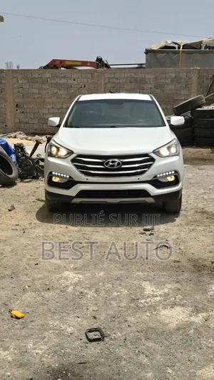 Hyundai Santa Fe 2018 Blanc
