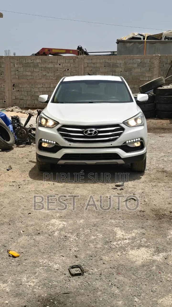 Hyundai Santa Fe 2018 Blanc