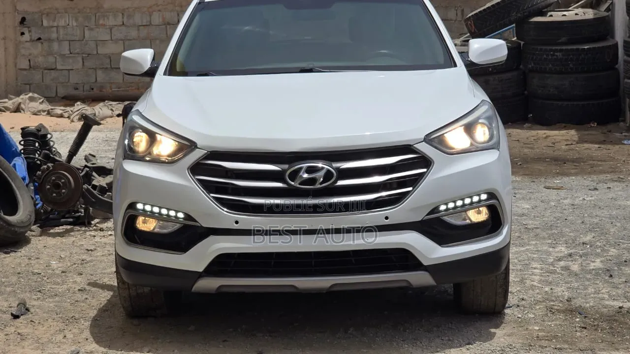 Hyundai Santa Fe 2018 Blanc
