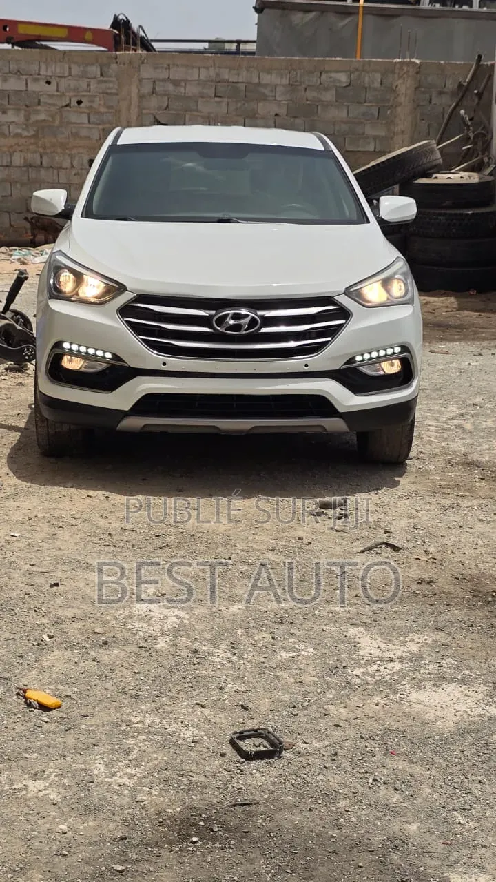 Hyundai Santa Fe 2018 Blanc