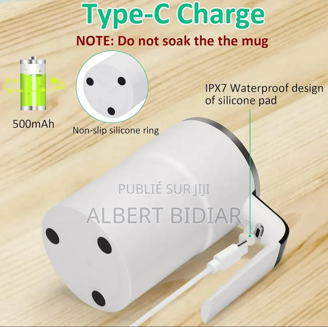 Tasse Mélangeur Électrique Et Tactile Rechargeable