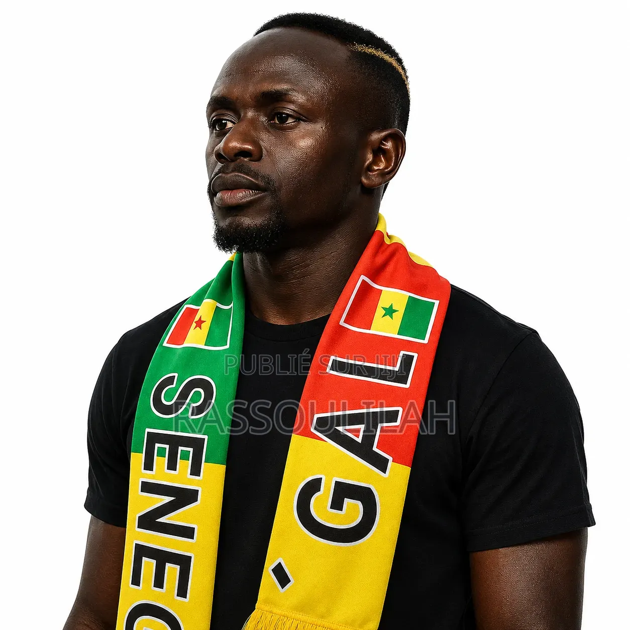 Écharpe Aux Couleurs Du Sénégal