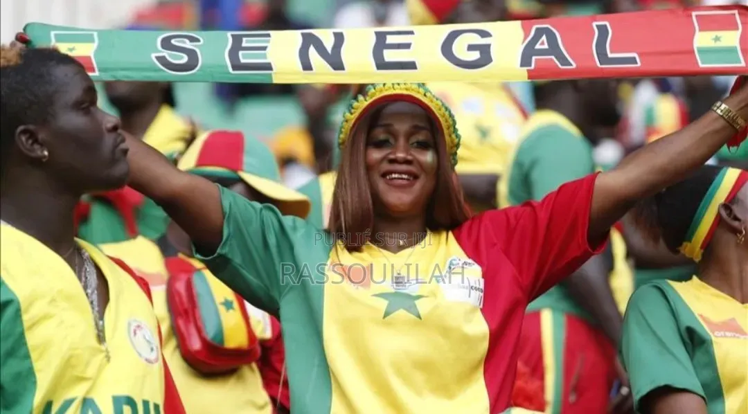Écharpe Aux Couleurs Du Sénégal