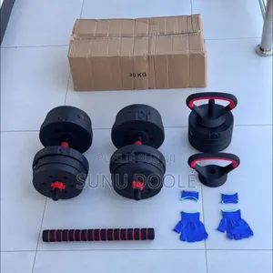 Kit Haltère Réglable 30kg - Musculation - Bras, Abdomen, Dos