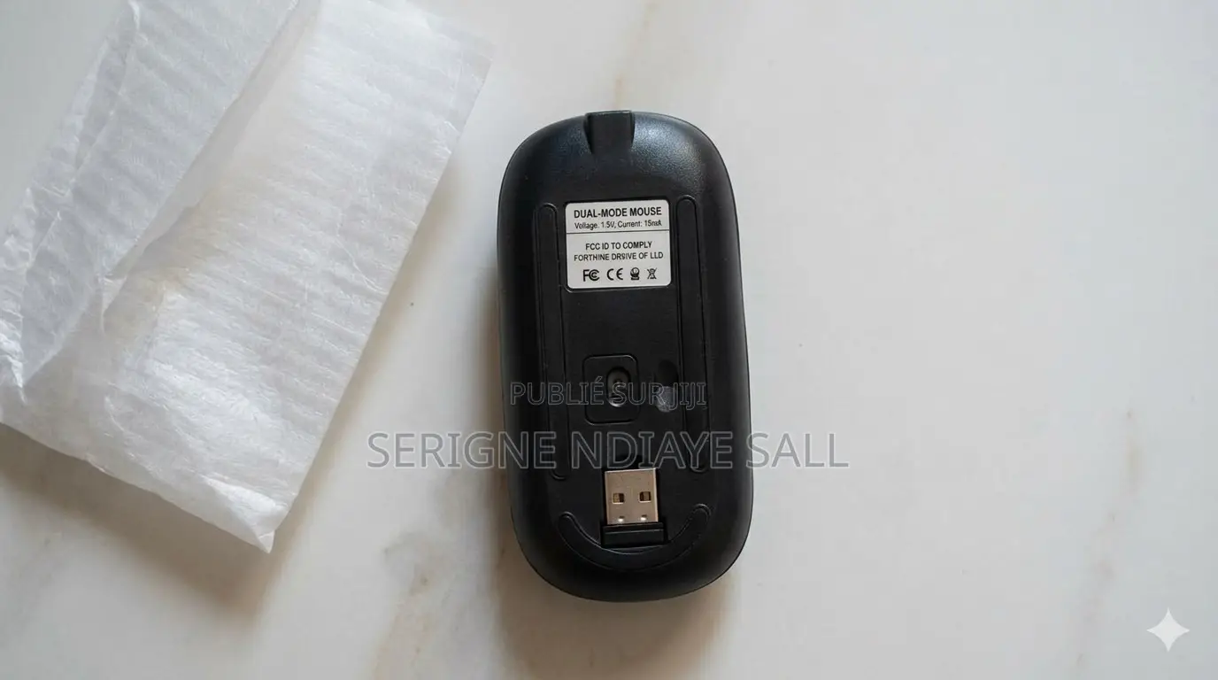 Souris Sans Fil Bluetooth Et Rechargeable (Neuve) + Led Rgb