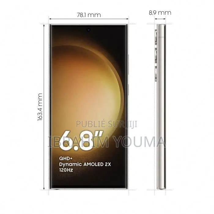 Nouveau Samsung Galaxy S23 Ultra 256 GB Blanc