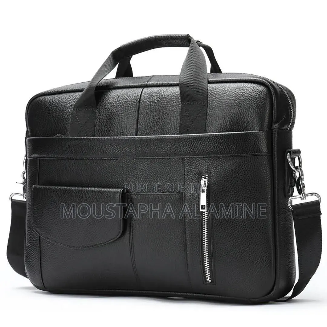 Sac Cuir Veritable De Qualite Tres Solide