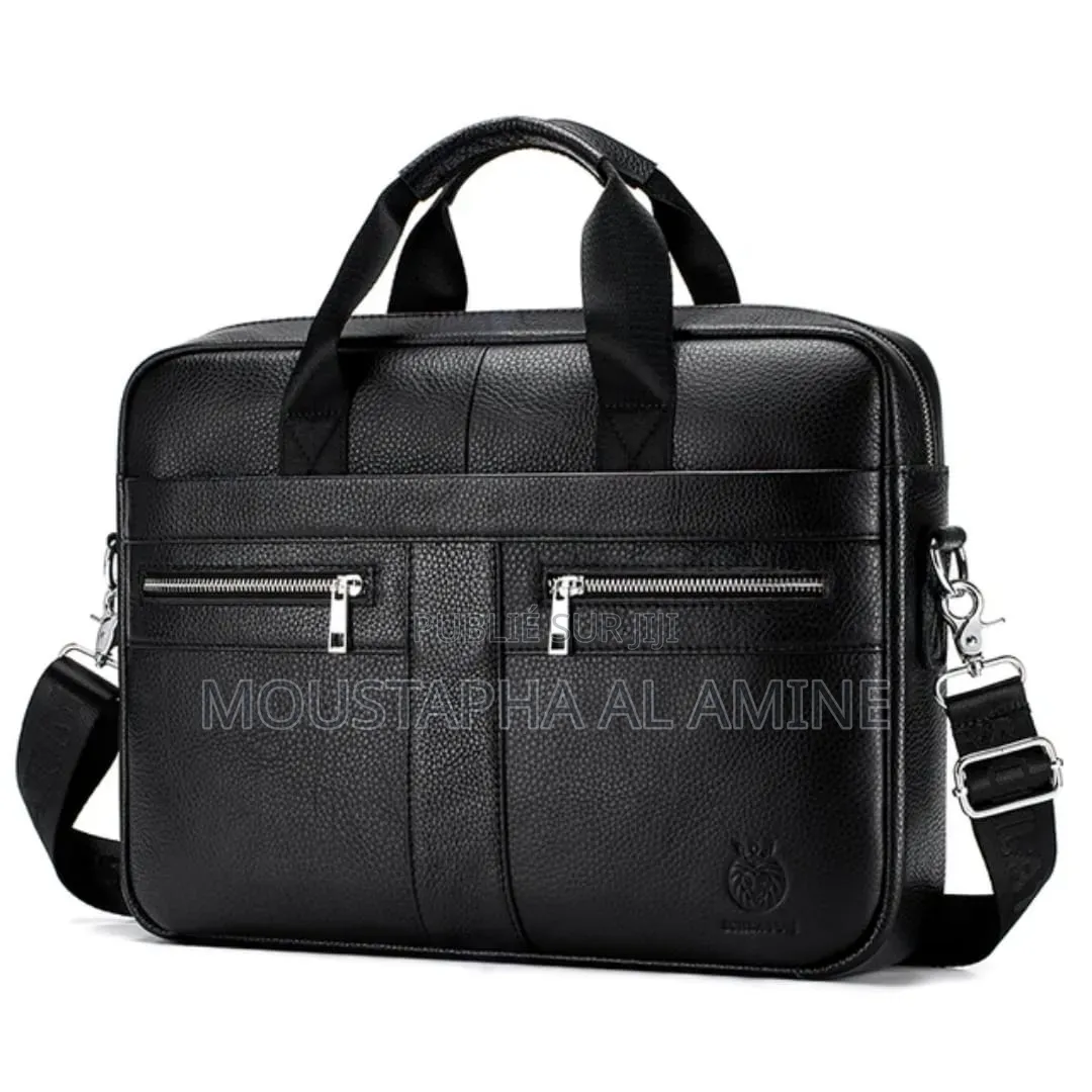 Sac Cuir Veritable De Qualite Tres Solide
