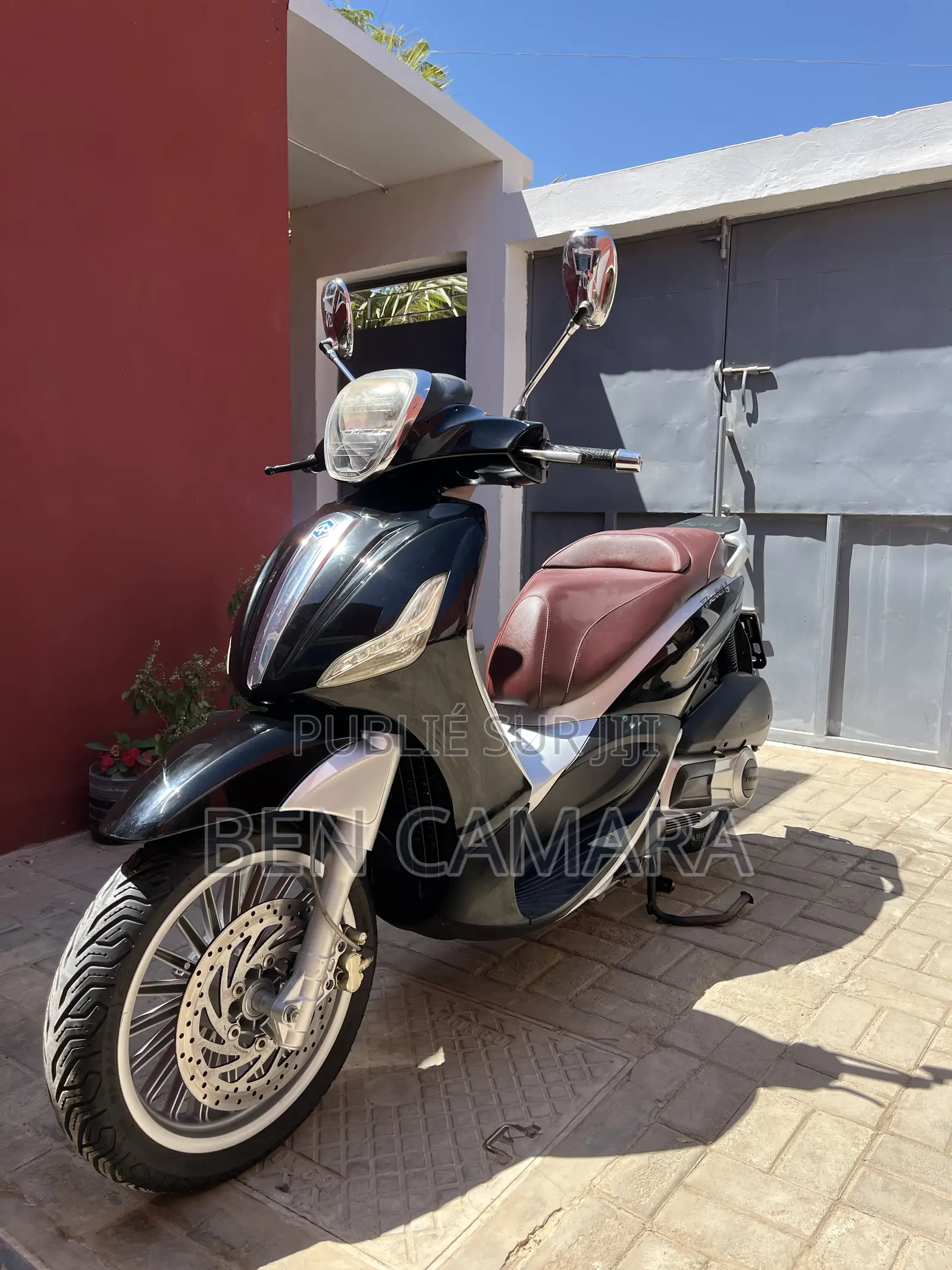 Nouveau Piaggio Trotinette 2019 Noir