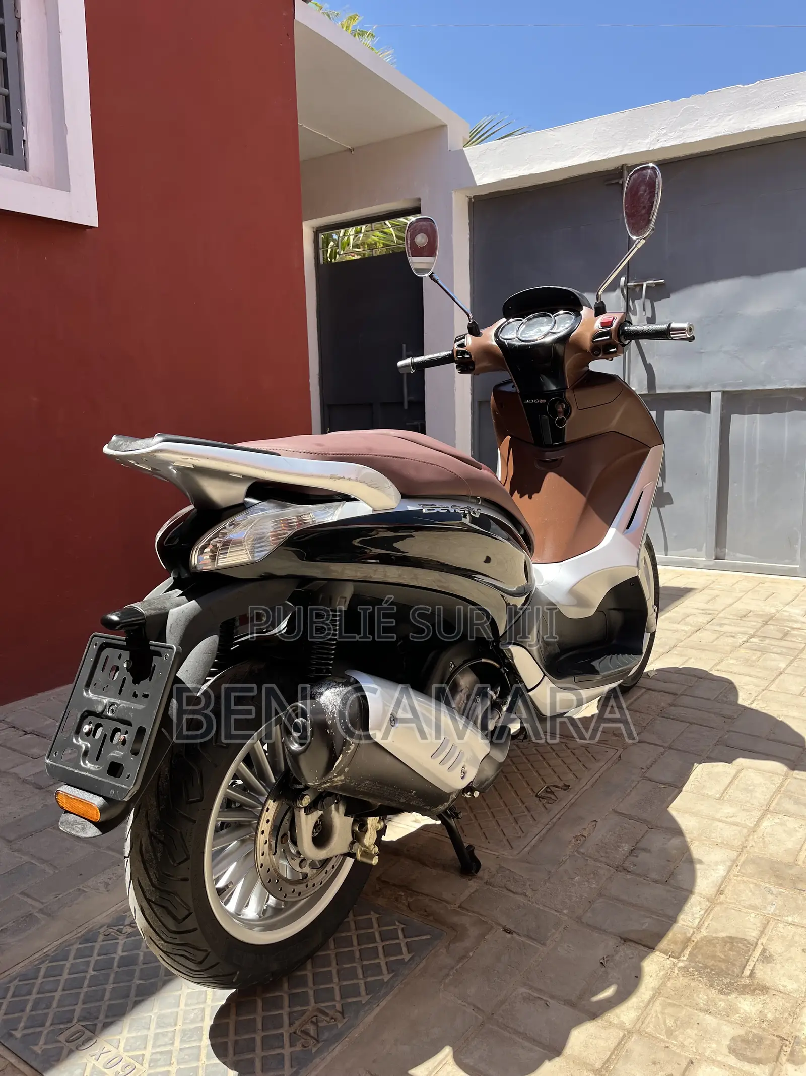 Nouveau Piaggio Trotinette 2019 Noir