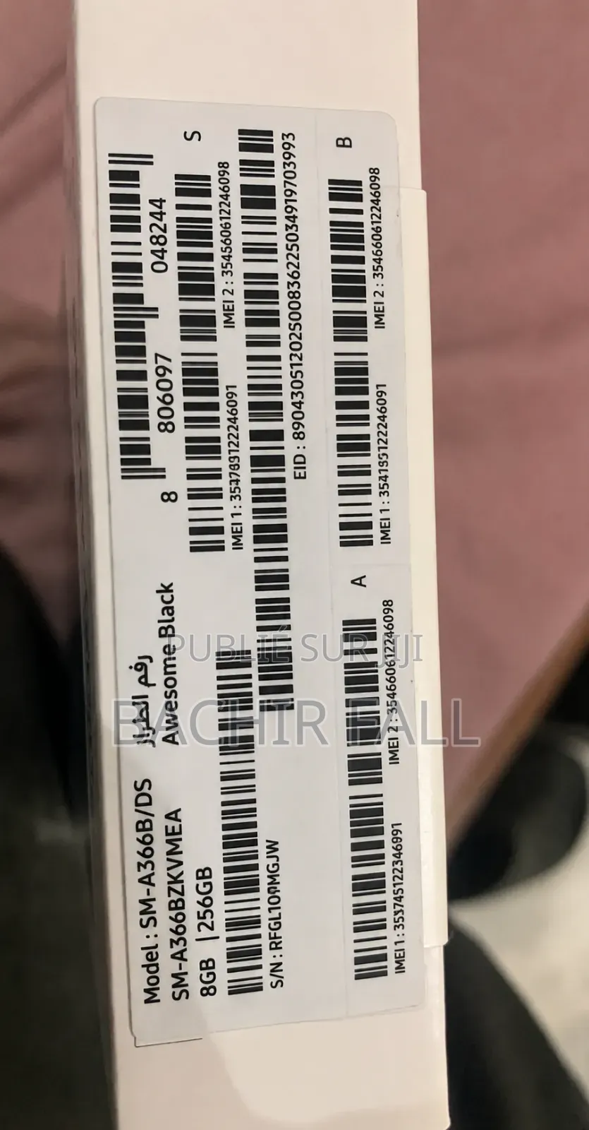 Nouveau Samsung Galaxy A36 256 GB Noir