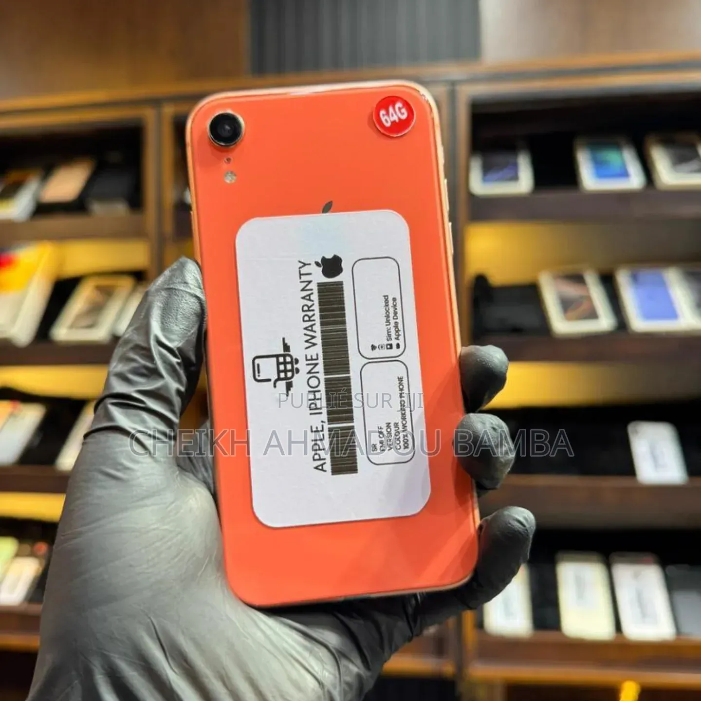 Nouveau Apple iPhone XR 64 GB Orange