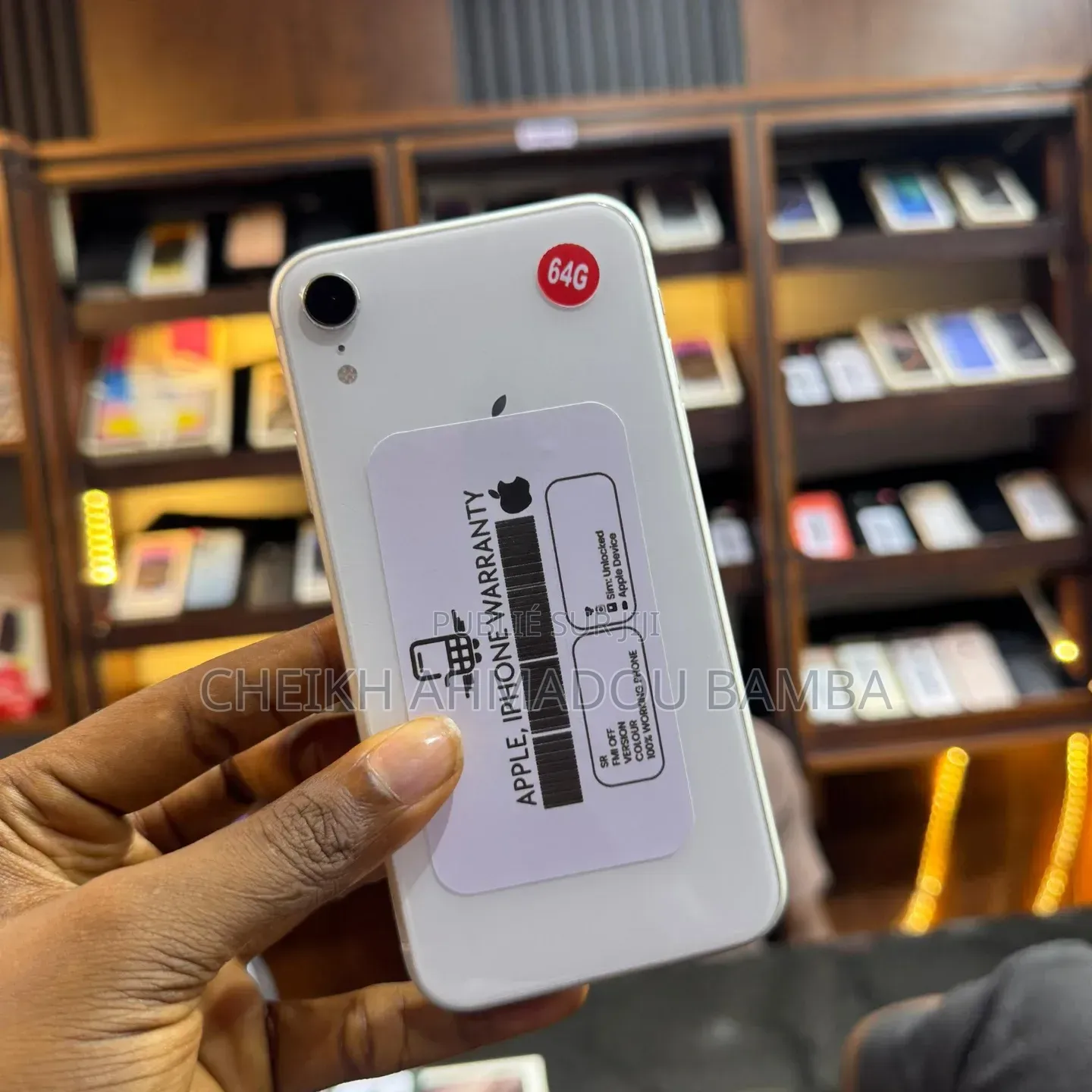 Nouveau Apple iPhone XR 64 GB Blanc
