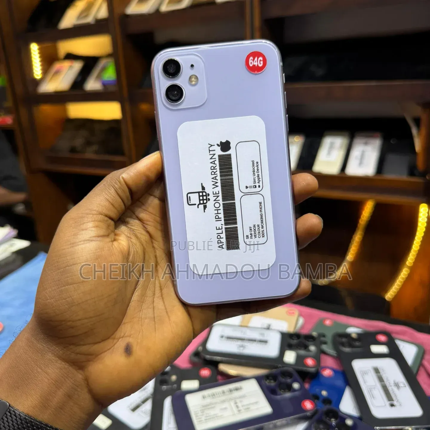 Nouveau Apple iPhone 11 64 GB Violet
