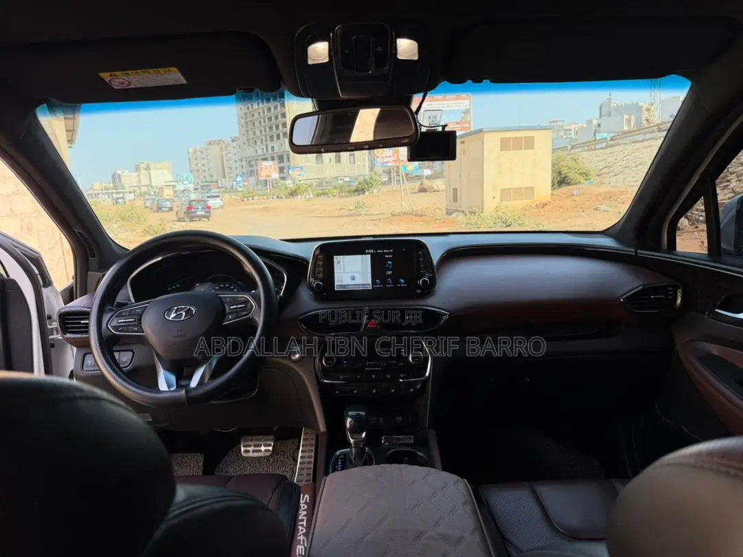 Hyundai Santa Fe 2018 Blanc