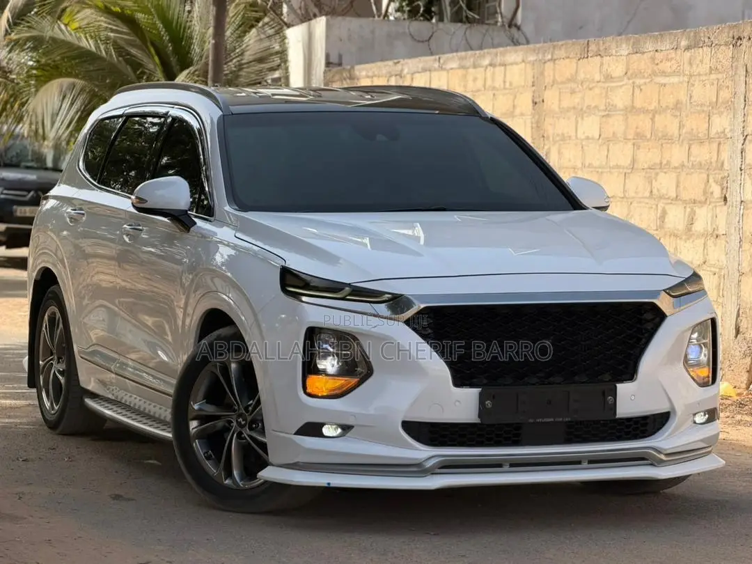 Hyundai Santa Fe 2018 Blanc
