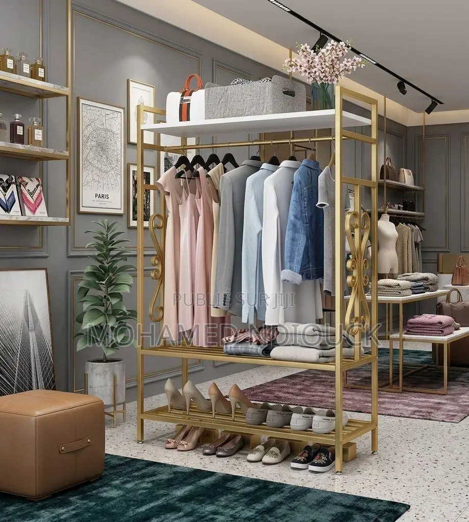 Penderie De Lux Grand Modele Avec 4 Niveaux De Rangement