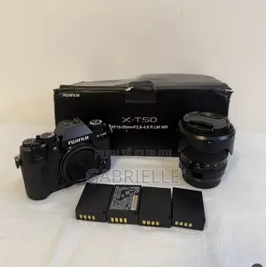Fuijifilm X-T50 Camera Lenses Batteries Charger