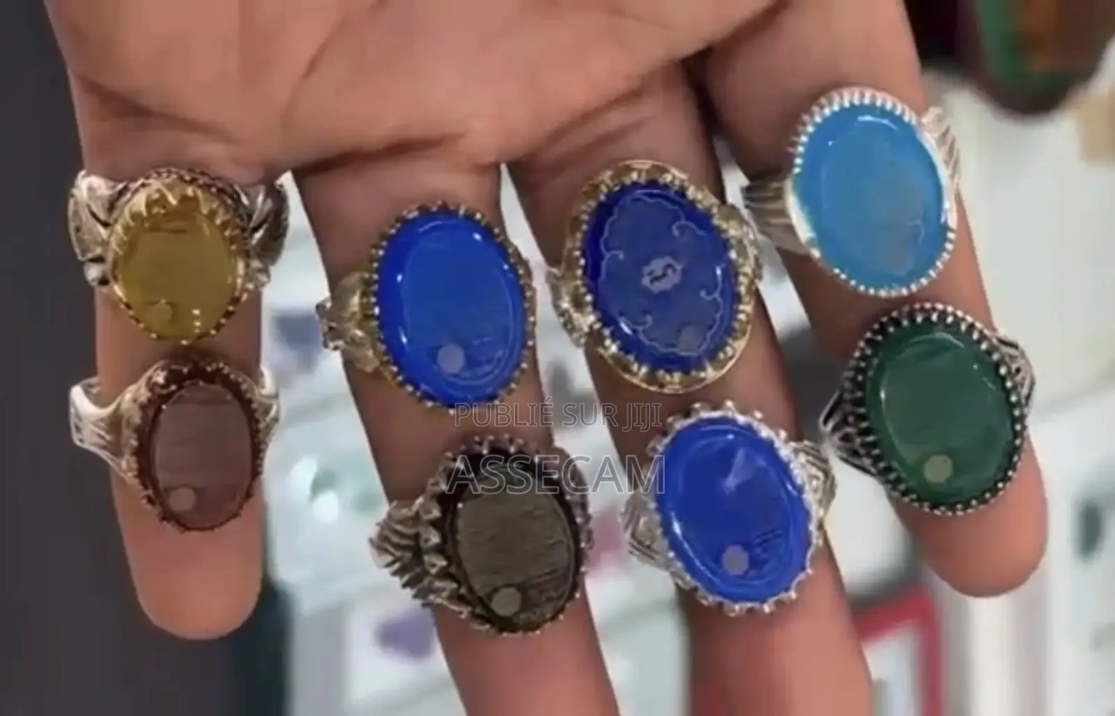 Bague Argent en Pierre