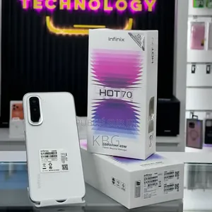Nouveau Infinix Hot 70 128 GB Blanc