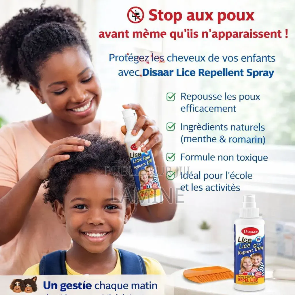 Le Shampooing Disaar Lice Repellent Spray