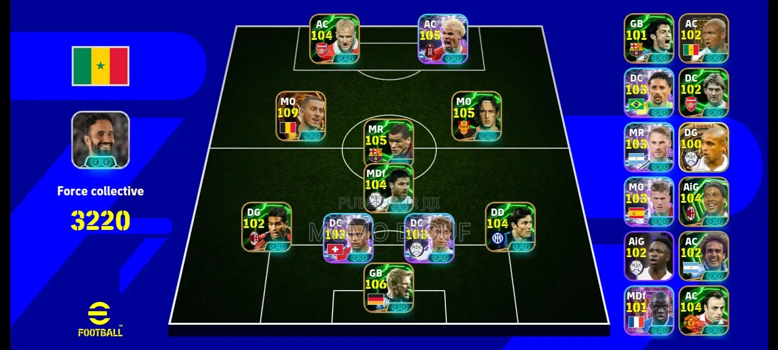Compte Efootball