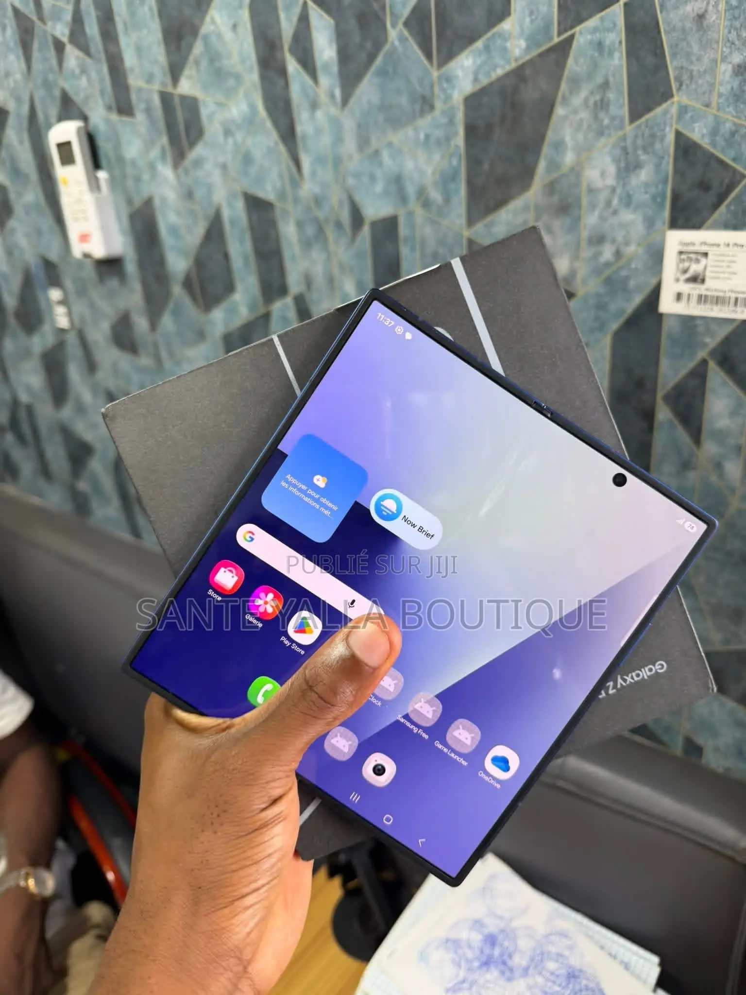 Nouveau Samsung Galaxy Z Fold7 1 TB Bleu