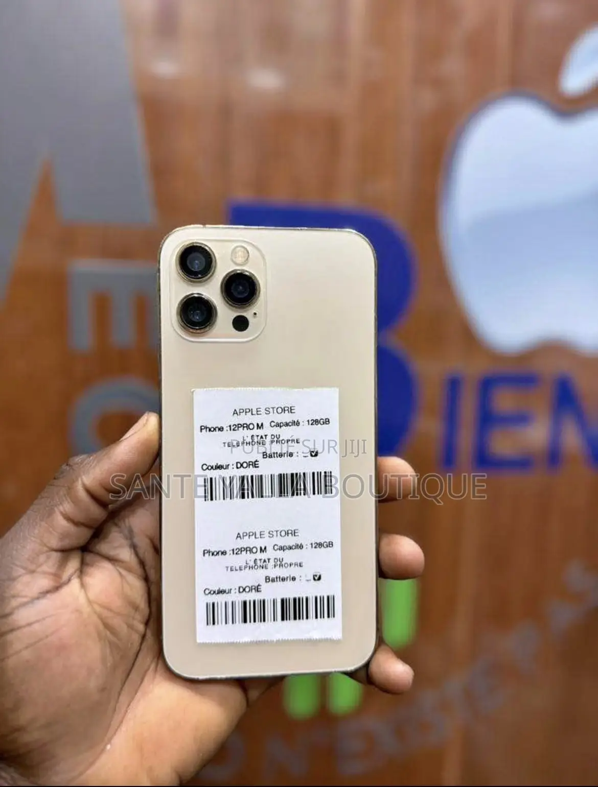 Nouveau Apple iPhone 12 Pro Max 256 GB Doré