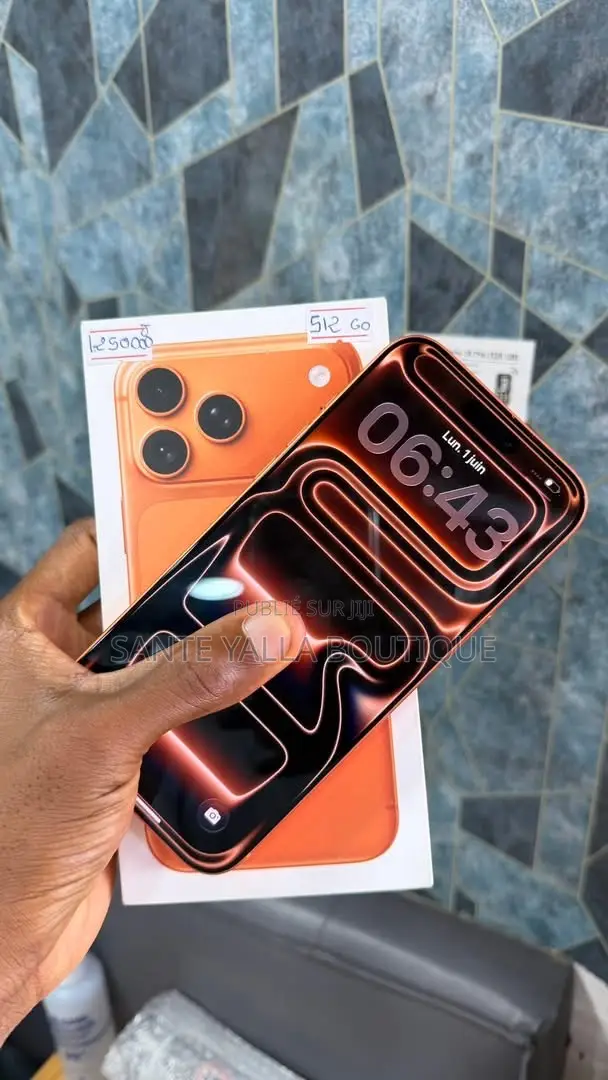 Nouveau Apple iPhone 17 Pro Max 512 GB Orange