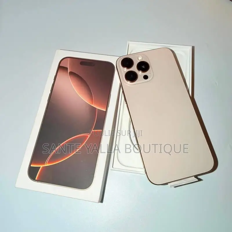 Nouveau Apple iPhone 16 Pro Max 512 GB Doré