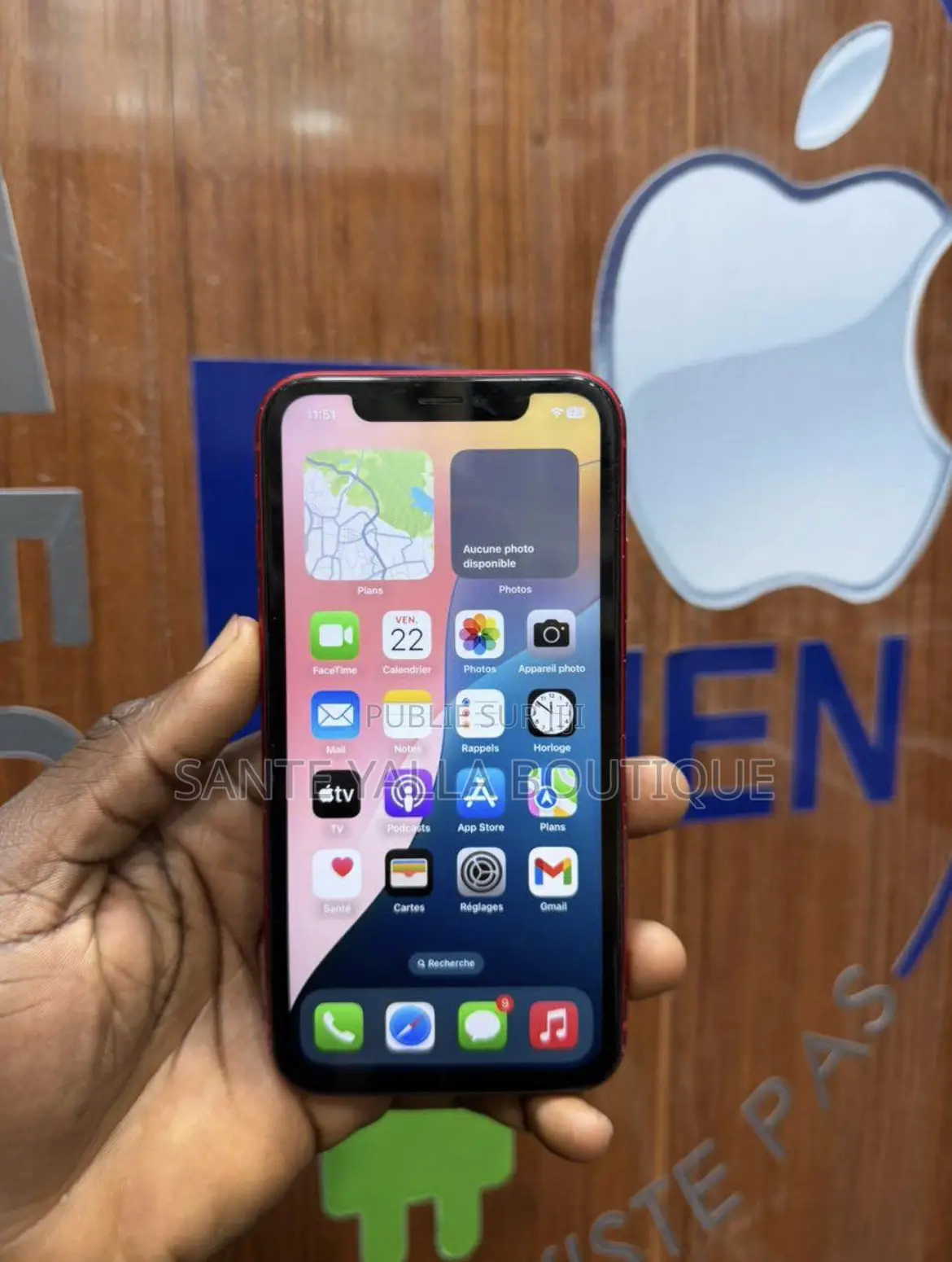 Nouveau Apple iPhone XR 256 GB Rouge