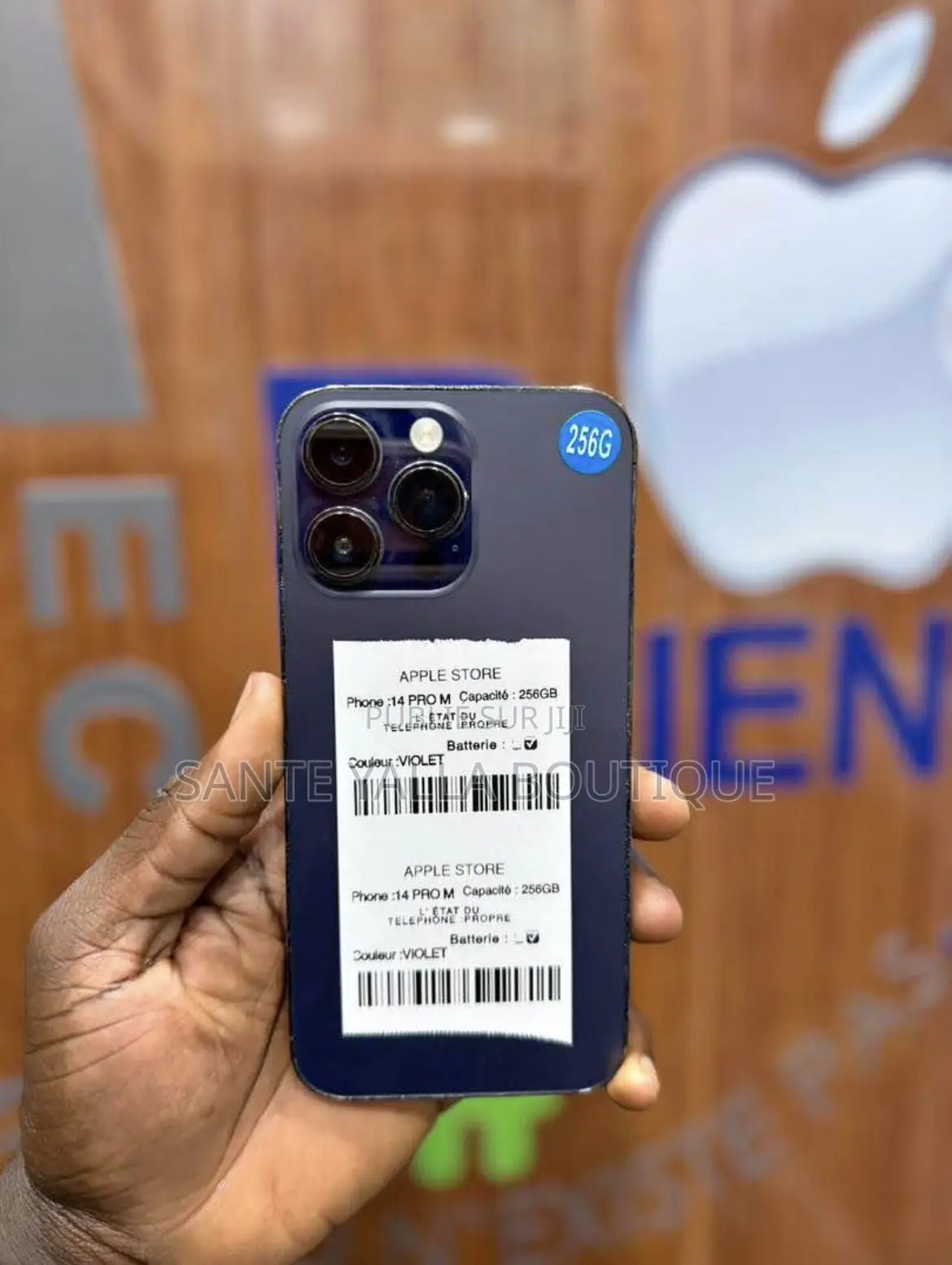 Nouveau Apple iPhone 14 Pro Max 256 GB Noir