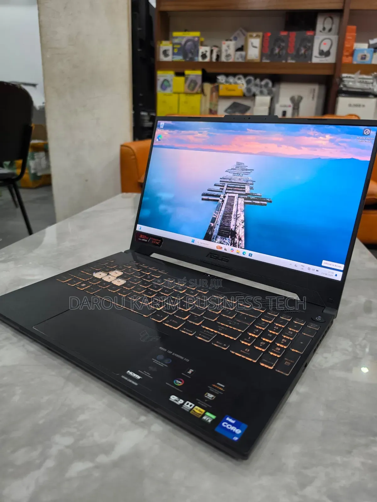 Nouveau Ordinateur portable Asus TUF Dash F15 16GB Intel Core i7 SSD 1T