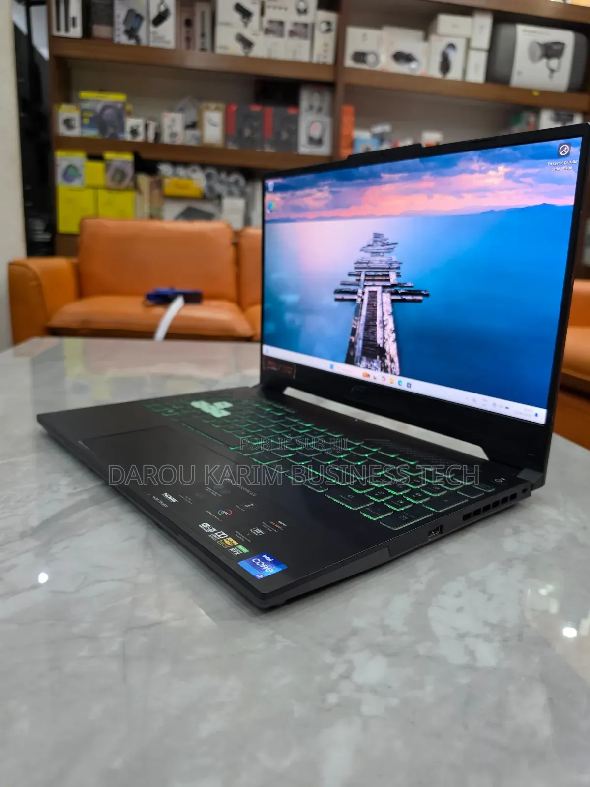 Nouveau Ordinateur portable Asus TUF Dash F15 16GB Intel Core i7 SSD 1T