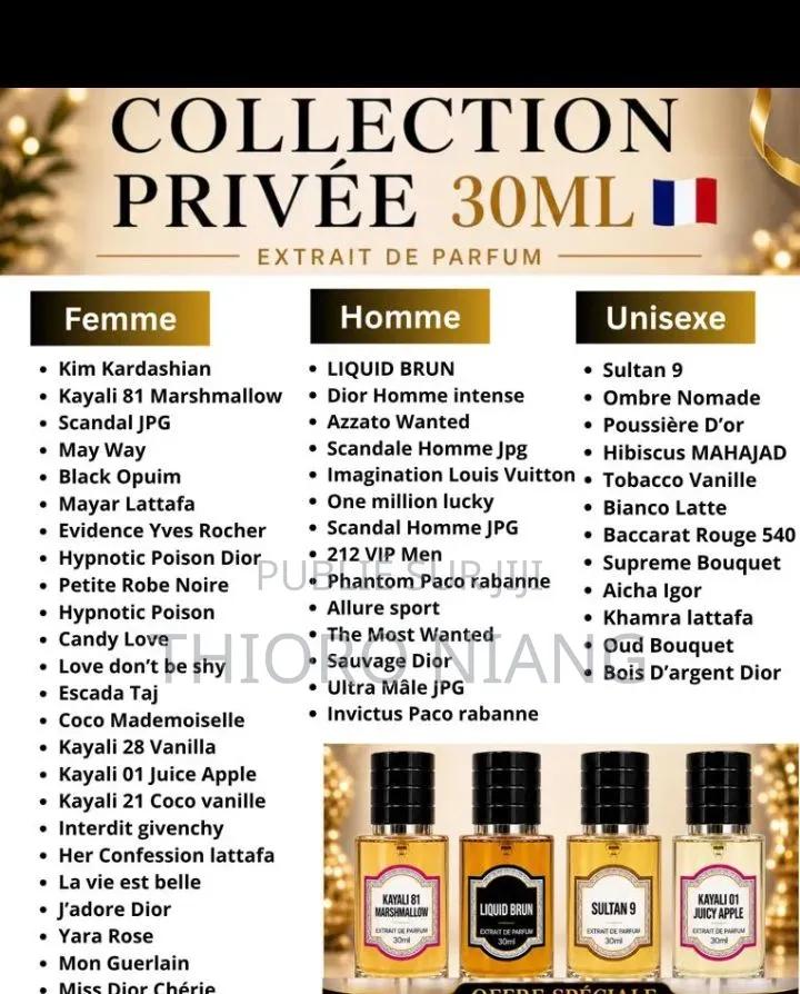 Huile Parfumée Sans Alcool Pour Corps Et Diffuseur