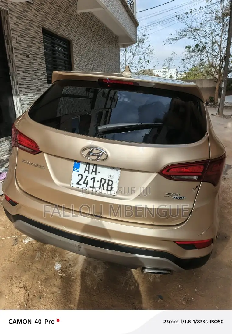 Hyundai Santa Fe 2017 Beige