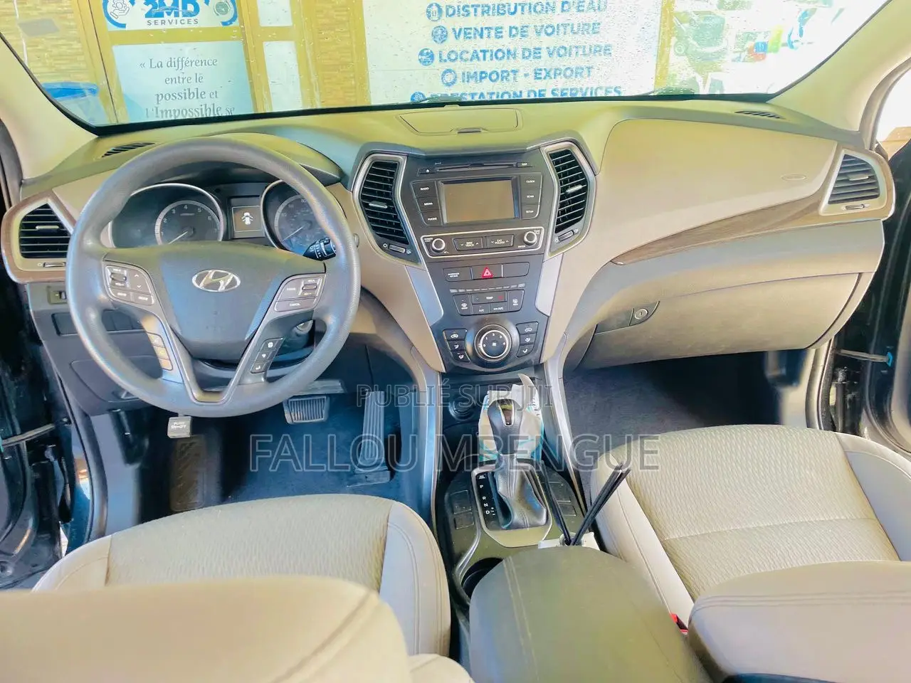 Hyundai Santa Fe 2017 Beige