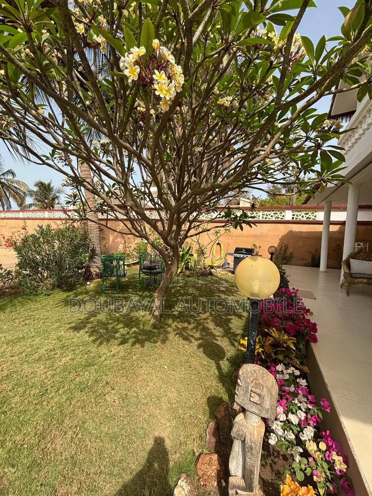 Meublé 4chbre Villa dans Mbur Saly, Thiès Sud à Vendre