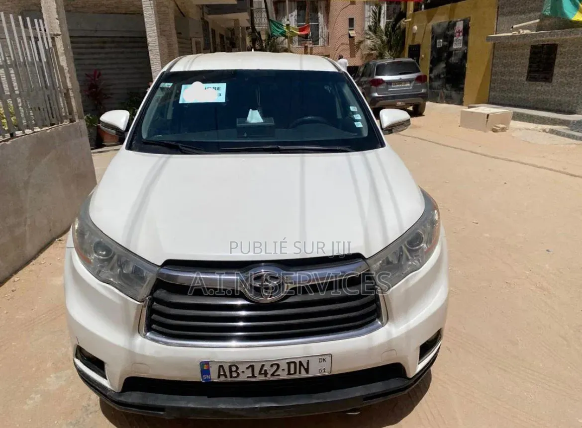 Toyota Highlander 2015 Blanc