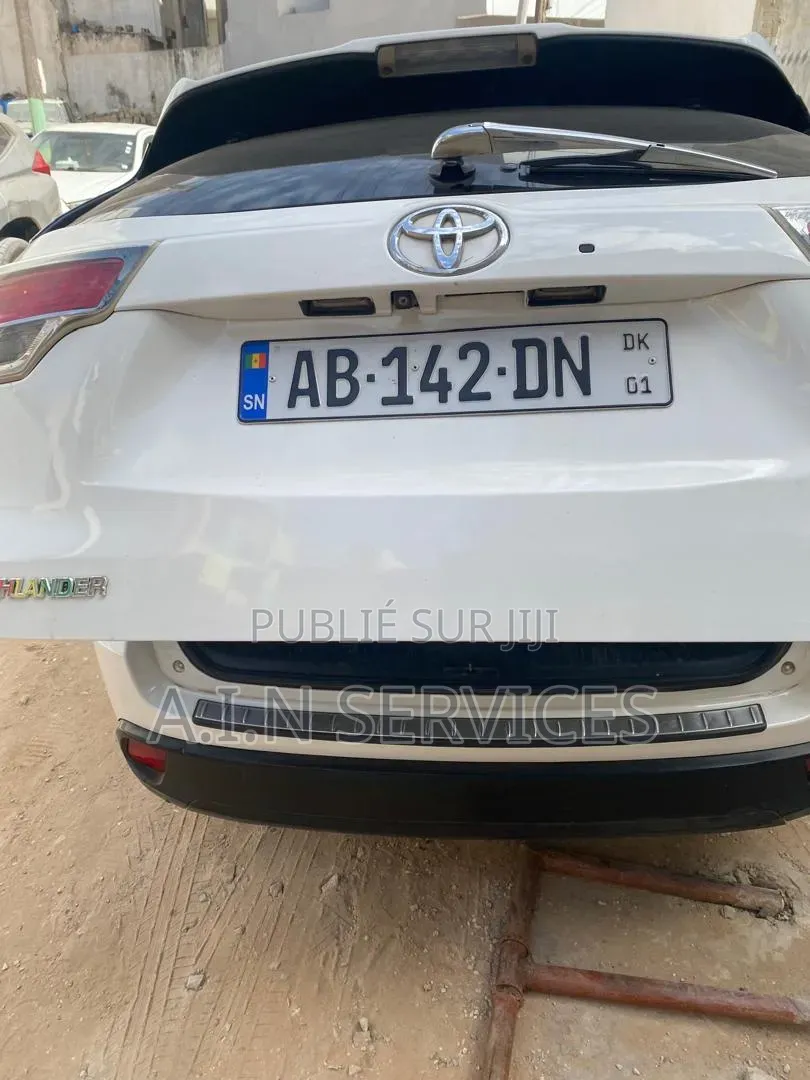 Toyota Highlander 2015 Blanc