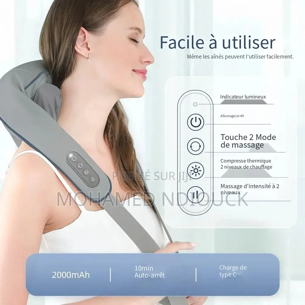 Appareil De Massage Sans Fil Pour Une Relaxation Musculaire