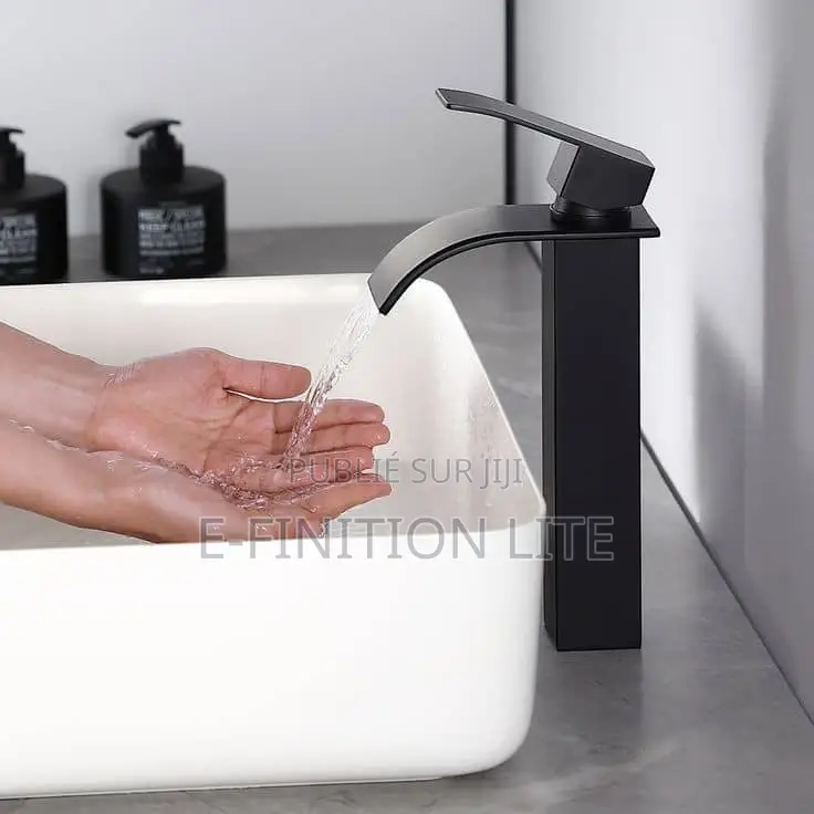 Robinet Mitigeur Arc Noir