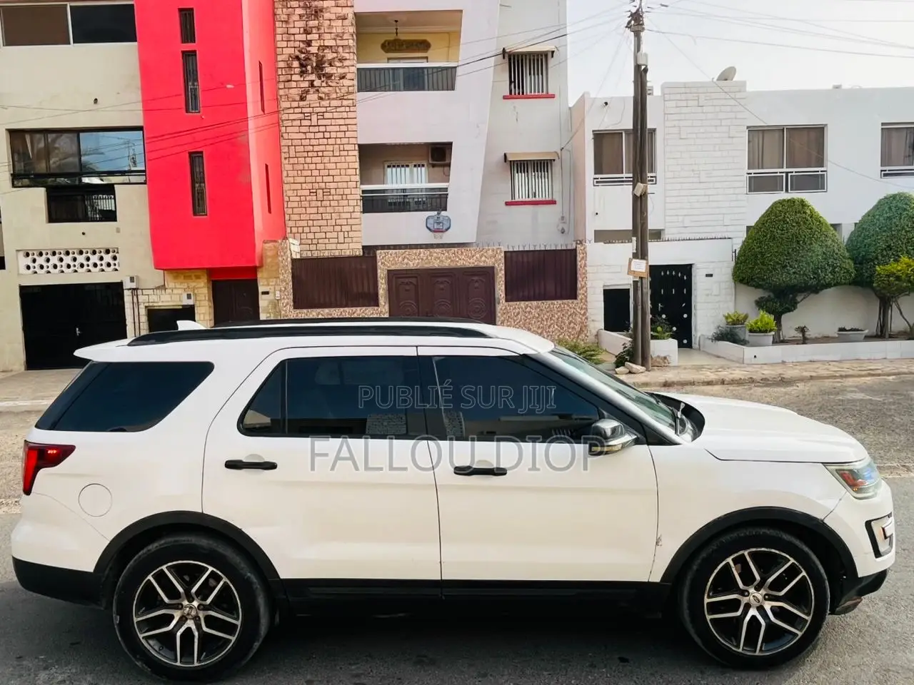 Ford Explorer 2017 Blanc