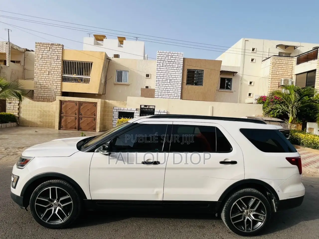 Ford Explorer 2017 Blanc