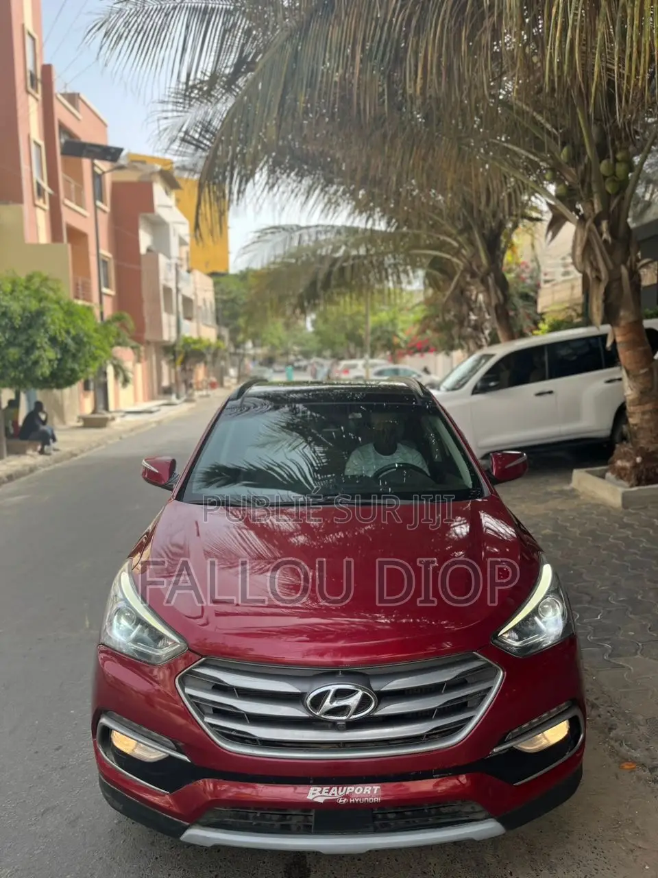 Hyundai Santa Fe 2017 Rouge