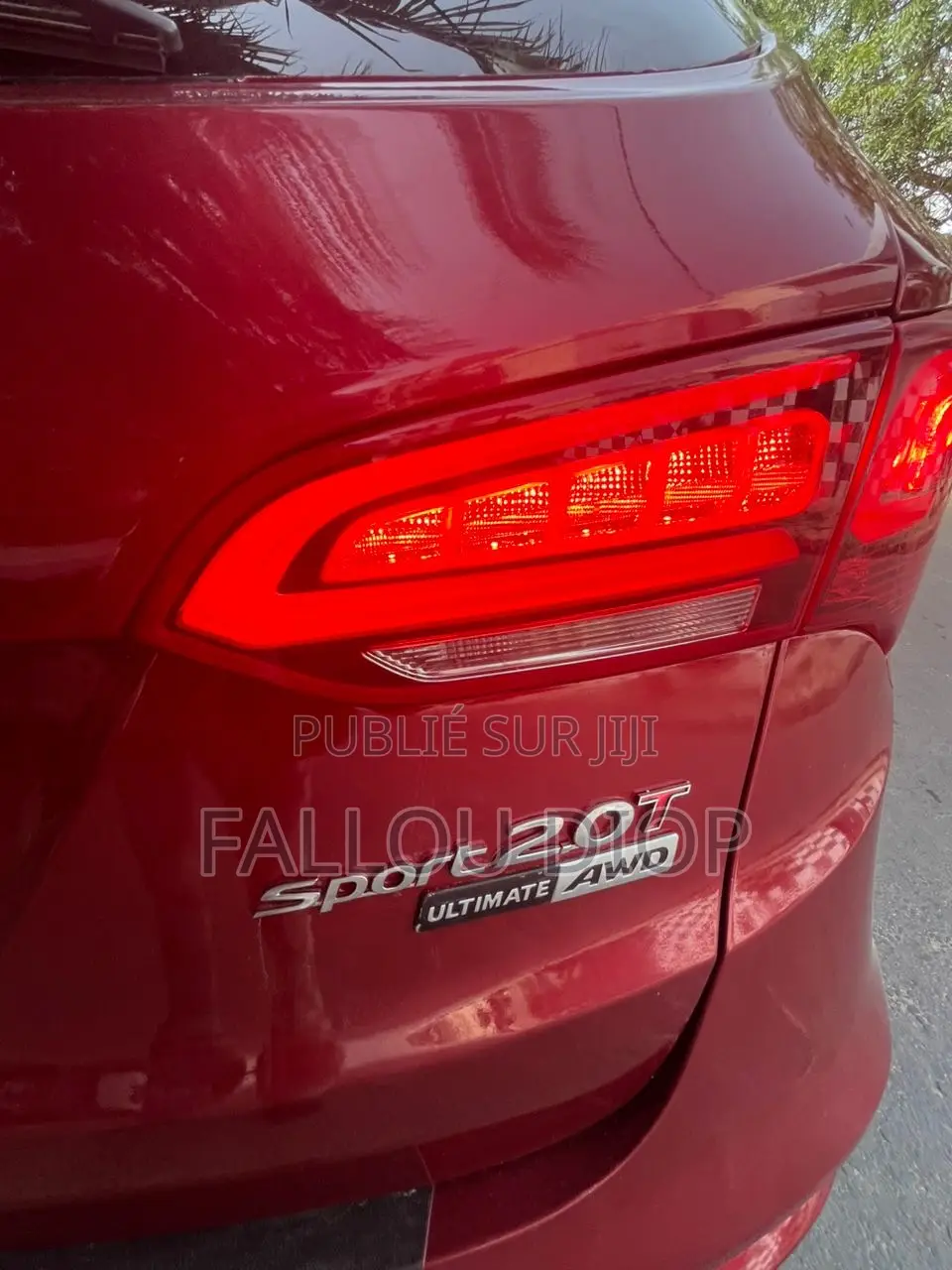 Hyundai Santa Fe 2017 Rouge