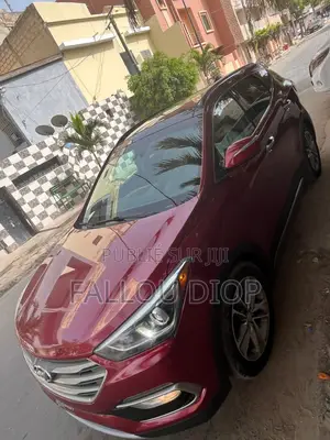 Hyundai Santa Fe 2017 Rouge